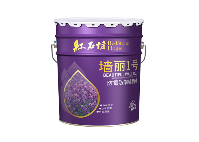 墙丽1号防霉防潮墙面漆